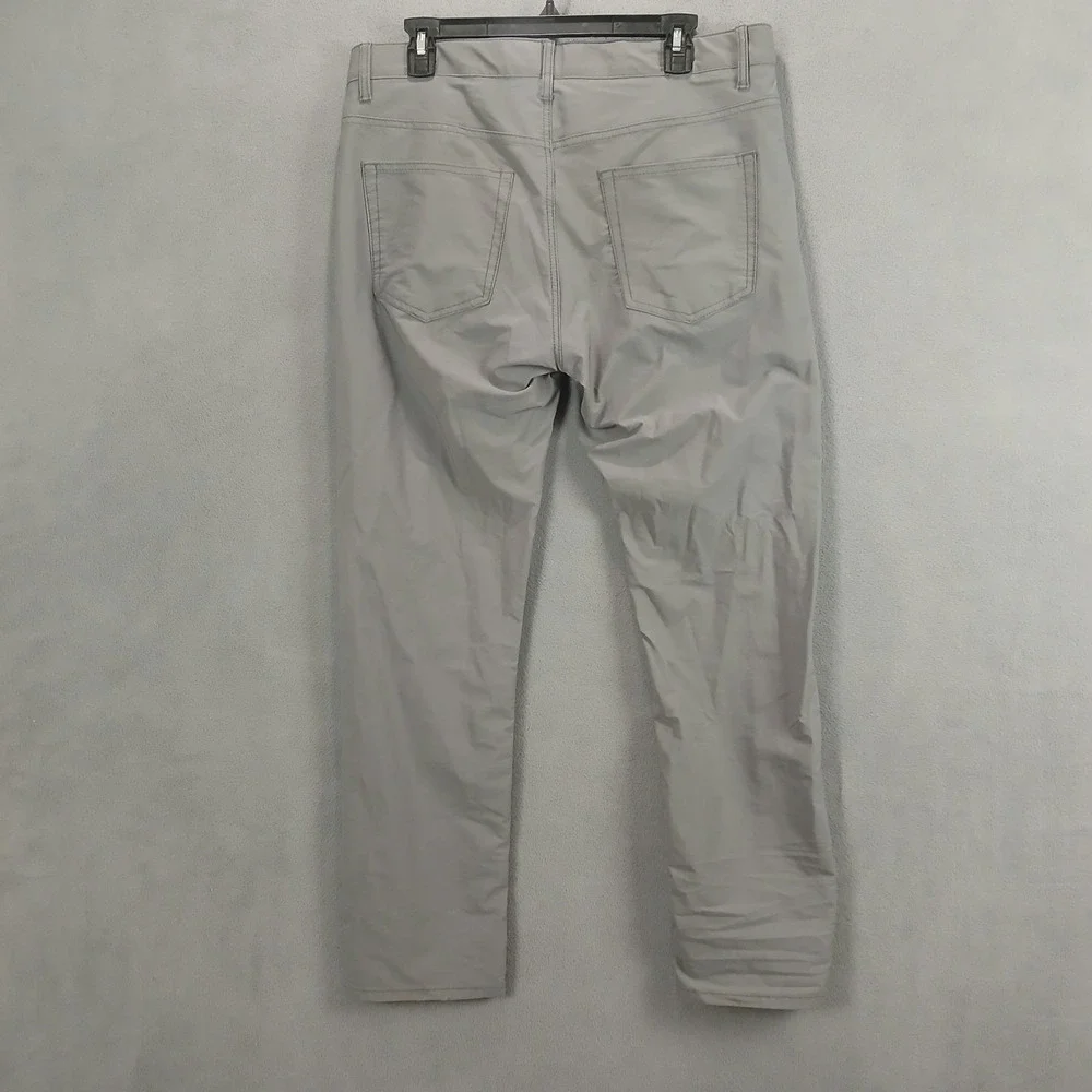 Tailor Vintage Movement Pants Men's 36x30 Gray Nylon Stretch‎ Slim Fit Utility